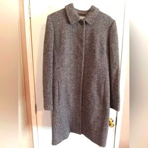 Size 12 Ann Taylor LOFT black/tan coat